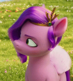 Size: 253x280 | Tagged: safe, derpibooru import, screencap, pipp petals, my little pony: a new generation, animated, g5, gif, image, solo, solo focus