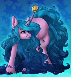 Size: 1516x1662 | Tagged: safe, artist:amcirken, derpibooru import, izzy moonbow, pony, unicorn, ball, g5, horn, hornball, image, izzy's tennis ball, png, solo, tennis ball