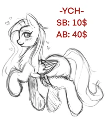 Size: 1990x2360 | Tagged: suggestive, artist:vaiola, derpibooru import, fluttershy, pegasus, pony, advertisement, auction, big eyes, blushing, chest fluff, commission, cute, diaper, diaper fetish, eyebrows, fetish, full body, happy, heart, image, looking at you, non-baby in diaper, png, poofy diaper, running, simple background, solo, white background, wings, ych example, ych sketch, your character here