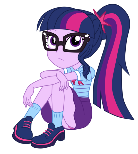 Size: 1900x2128 | Tagged: safe, artist:gmaplay, derpibooru import, sci-twi, twilight sparkle, equestria girls, clothes, image, panchira, png, skirt, skirt lift, solo, underwear