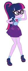Size: 1600x4079 | Tagged: safe, artist:gmaplay, derpibooru import, sci-twi, twilight sparkle, equestria girls, equestria girls series, rollercoaster of friendship, image, png, solo