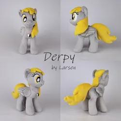 Size: 1000x1000 | Tagged: safe, artist:larsen toys, derpibooru import, derpy hooves, original species, pegasus, plush pony, pony, for sale, image, jpeg, photo, plushie, solo, toy