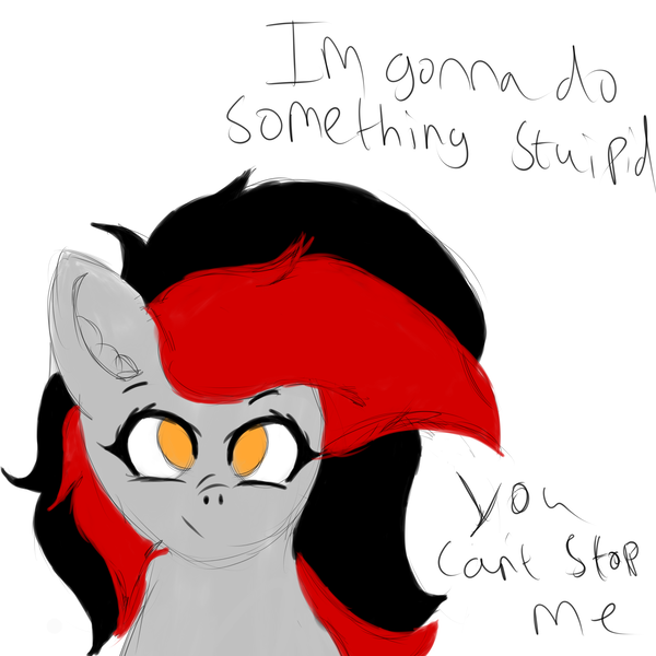 Size: 5000x5000 | Tagged: safe, artist:houndy, derpibooru import, oc, oc:cinder, bat pony, bat pony oc, bat wings, image, png, red and black oc, sketch, text, wings