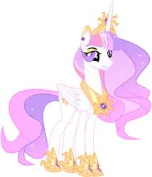 Size: 6902x8075 | Tagged: safe, artist:just-silvushka, artist:orin331, artist:shootingstarsentry, derpibooru import, princess celestia, alicorn, pony, alternate universe, base used, cutie mark, female, image, mare, png, queen, queen celestia, simple background, smiling, solo, transparent background