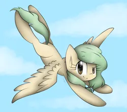 Size: 2600x2300 | Tagged: safe, artist:meotashie, derpibooru import, oc, unofficial characters only, pegasus, pony, female, flying, image, pegasus oc, png, skying, solo, wings
