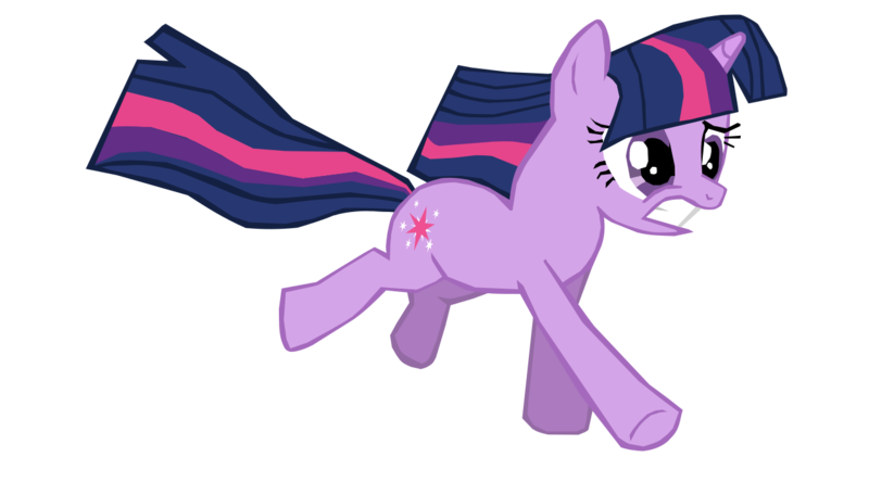 Size: 1280x710 | Tagged: safe, artist:benpictures1, derpibooru import, part of a set, twilight sparkle, pony, unicorn, dragon quest, cute, female, gritted teeth, image, inkscape, mare, png, running, simple background, solo, teeth, transparent background, twiabetes, unicorn twilight, vector