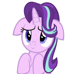 Size: 4600x4581 | Tagged: safe, artist:duskyzombie, derpibooru import, starlight glimmer, pony, unicorn, absurd resolution, cute, female, glimmerbetes, image, mare, png, simple background, smiling, solo, transparent background, vector