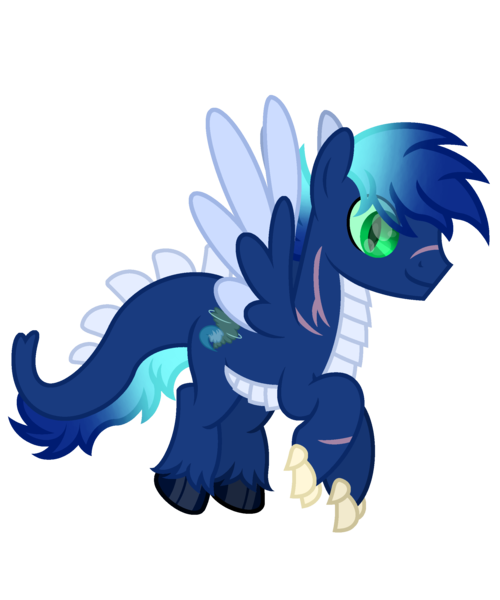 Size: 2000x2400 | Tagged: safe, artist:ponkus, derpibooru import, oc, oc:maelstrom, hybrid, pegasus, pony, claws, image, male, png, pony dragon hybrid, scales, simple background, slit pupils, solo, stallion, transparent background, unshorn fetlocks