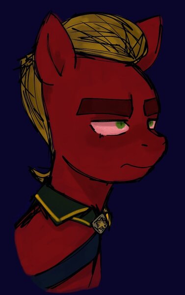 Size: 752x1196 | Tagged: safe, artist:yo_shkinkot, derpibooru import, sprout cloverleaf, earth pony, pony, my little pony: a new generation, emperor sprout, g5, image, jpeg, male, solo, stallion