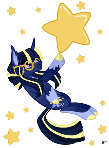 Size: 3295x4475 | Tagged: safe, artist:princessmoonsilver, derpibooru import, oc, oc:star catcher, pony, unicorn, image, male, png, prize, simple background, solo, stallion, stars, transparent background