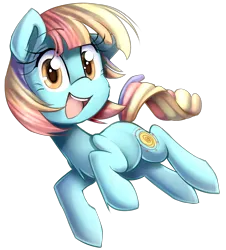 Size: 1400x1550 | Tagged: safe, artist:meotashie, derpibooru import, oc, unofficial characters only, earth pony, pony, earth pony oc, female, image, open mouth, png, simple background, solo, transparent background