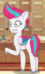 Size: 792x1282 | Tagged: safe, derpibooru import, screencap, zipp storm, pegasus, my little pony: tell your tale, spoiler:g5, spoiler:my little pony: tell your tale, spoiler:tyts01e26, cropped, g5, image, jpeg, puphunt, solo