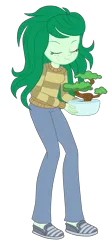 Size: 1900x4257 | Tagged: safe, artist:gmaplay, derpibooru import, wallflower blush, equestria girls, equestria girls series, forgotten friendship, image, png, simple background, solo, transparent background, wallflower and plants