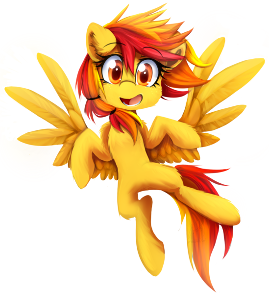 Size: 1600x1750 | Tagged: safe, artist:meotashie, derpibooru import, oc, unofficial characters only, pegasus, pony, female, image, open mouth, pegasus oc, png, simple background, solo, transparent background, wings