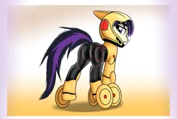 Size: 2953x2001 | Tagged: safe, artist:theuser, derpibooru import, ponified, pony, big hero 6, butt, disney, gogo tomago, image, looking back, plot, png, solo