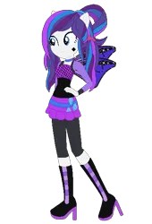 Size: 399x587 | Tagged: safe, artist:selenaede, artist:user15432, derpibooru import, rarity, fairy, human, equestria girls, alternate hairstyle, bare shoulders, base used, boots, clothes, costume, crossover, cutie mark, cutie mark on clothes, fairy wings, fairyized, halloween, halloween costume, hallowinx, hand on hip, high heel boots, high heels, holiday, image, long hair, pigtails, png, ponied up, ponytail, purple dress, purple wings, shoes, simple background, sparkly wings, transparent background, wings, winx, winx club, winxified