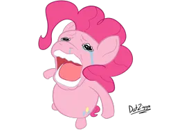 Size: 3644x2731 | Tagged: safe, artist:datzigga, derpibooru import, pinkie pie, crying, derpibooru exclusive, image, meme, one piece, parody, png, ponified meme, snot, solo, the one piece is real