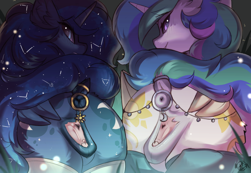 Size: 3261x2247 | Tagged: explicit, artist:beardie, derpibooru import, princess celestia, princess luna, pony, unicorn, anatomically correct, anus, butt, clitoris, clothes, dock, duo, duo female, female, genital fashion, image, jewelry, looking at you, looking back, looking back at you, mare, moonbutt, nudity, plot, plot pair, png, ponut, presenting, royal sisters, siblings, sisters, socks, spread pussy, spreading, stockings, sunbutt, tail, thigh highs, urethra, vagina, vulva