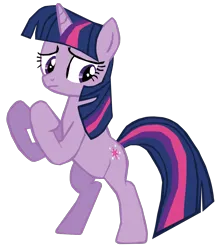 Size: 1280x1451 | Tagged: safe, artist:benpictures1, derpibooru import, part of a set, twilight sparkle, pony, unicorn, dragon quest, bipedal, cute, female, fighting stance, image, inkscape, png, simple background, solo, transparent background, twiabetes, unicorn twilight, vector