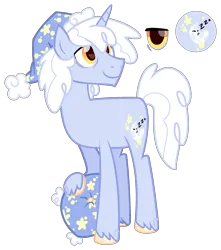 Size: 2435x2751 | Tagged: safe, artist:x-vintage--owl-x, derpibooru import, oc, oc:blue-ribbon pie, pony, unicorn, image, male, offspring, parent:pinkie pie, parent:pokey pierce, parents:pokeypie, png, simple background, solo, stallion, transparent background