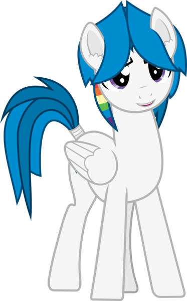 Size: 1313x2113 | Tagged: safe, artist:frownfactory, derpibooru import, oc, oc:stratagem, pegasus, pony, derpibooru community collaboration, 2023 community collab, blue mane, blue tail, image, male, png, purple eyes, simple background, solo, stallion, tail, tail wrap, transparent background, vector, wings