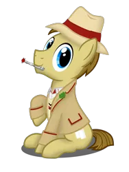 Size: 3120x4160 | Tagged: safe, derpibooru import, celery stalk, oc, oc:tidmouth milk, earth pony, pony, derpibooru community collaboration, 2023 community collab, celery, clothes, costume, doctor who, earth pony oc, fifth doctor, image, png, solo, sonic screwdriver