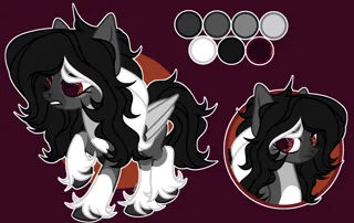 Size: 1024x646 | Tagged: safe, artist:justsadluna, derpibooru import, oc, unofficial characters only, pegasus, pony, duo, female, image, jpeg, mare, pegasus oc, raised hoof, unshorn fetlocks, wings