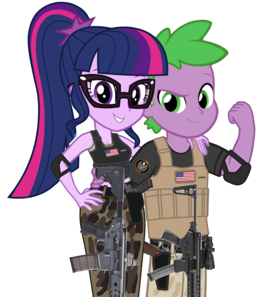Size: 1807x2048 | Tagged: safe, artist:edy_january, artist:georgegarza01, derpibooru import, edit, vector edit, sci-twi, spike, twilight sparkle, human, equestria girls, equestria girls series, american flag, armor, assault rifle, body armor, brother and sister, call of duty, call of duty: modern warfare, call of duty: modern warfare 2, camouflage, clothes, equipment, female, firearms, flag, geode of telekinesis, glock 17, gun, handgun, human spike, humanized, ibispaint x, image, link, link in description, logo, looking at you, m1911, magical geodes, male, marine, marines, mcx virus, military, military uniform, modern warfare, mpx9, pistol, png, rifle, siblings, sig sauer, simple background, soldier, soldiers, spesial forces, submachinegun, tactical squad, task force 141, task force 141 north american, the legend of zelda, transparent background, uniform, united states, usmc, vector, vector used, weapon