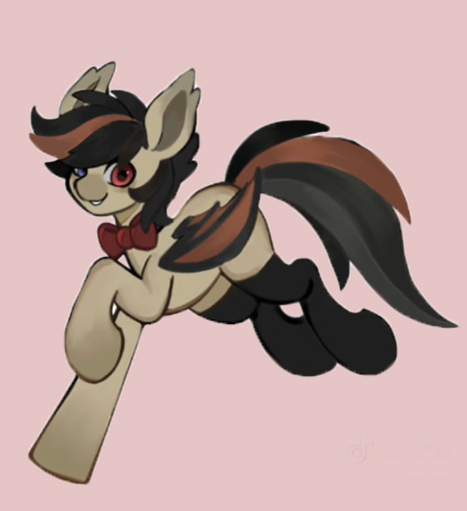 Size: 520x569 | Tagged: safe, derpibooru import, oc, oc:cyrus, unofficial characters only, bat pony, pony, bat pony oc, bat wings, bowtie, clothes, heterochromia, image, jpeg, simple background, socks, solo, wings