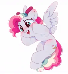 Size: 986x1079 | Tagged: safe, artist:melodylibris, derpibooru import, oc, unofficial characters only, pegasus, pony, blushing, cheek squish, cute, ear blush, female, flying, image, jpeg, mare, ocbetes, open mouth, open smile, pegasus oc, simple background, smiling, solo, spread wings, squishy cheeks, white background, wings