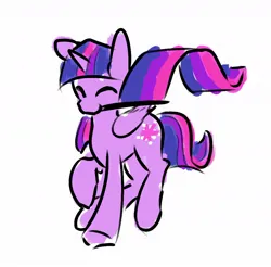 Size: 1064x1049 | Tagged: safe, artist:adamscage, derpibooru import, twilight sparkle, twilight sparkle (alicorn), alicorn, pony, eyes closed, female, flag, image, jpeg, mare, open mouth, simple background, smiling, solo, white background