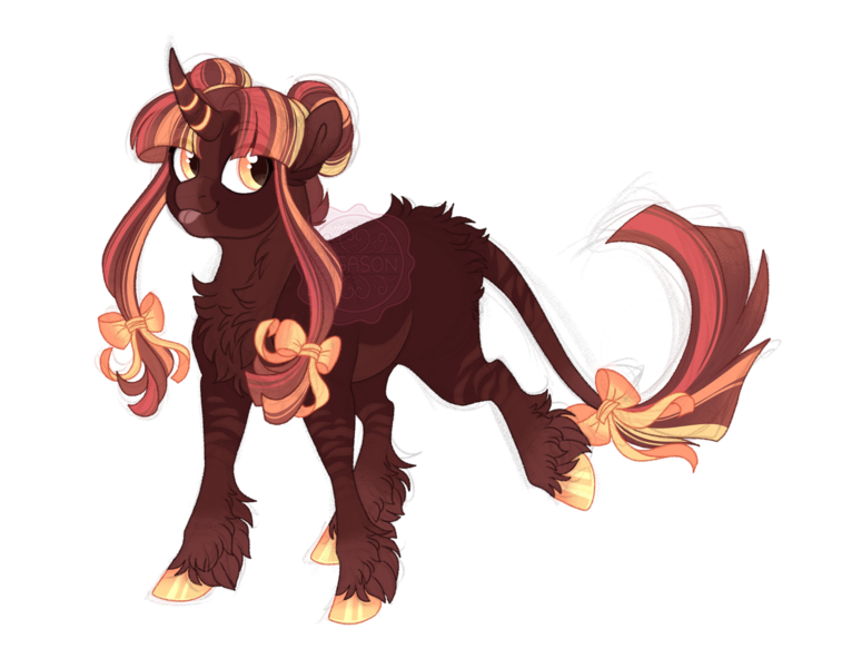 Size: 2900x2300 | Tagged: safe, artist:gigason, derpibooru import, oc, oc:cocoa bean, pony, unicorn, female, image, mare, obtrusive watermark, png, simple background, solo, tongue out, transparent background, watermark