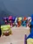 Size: 3120x4160 | Tagged: safe, derpibooru import, applejack, fluttershy, pinkie pie, rainbow dash, rarity, twilight sparkle, twilight sparkle (alicorn), alicorn, earth pony, pegasus, unicorn, huggy wuggy, image, irl, jpeg, mane six, mechanical pencil, merchandise, photo, spongebob squarepants, spongebob squarepants (character), spongegar