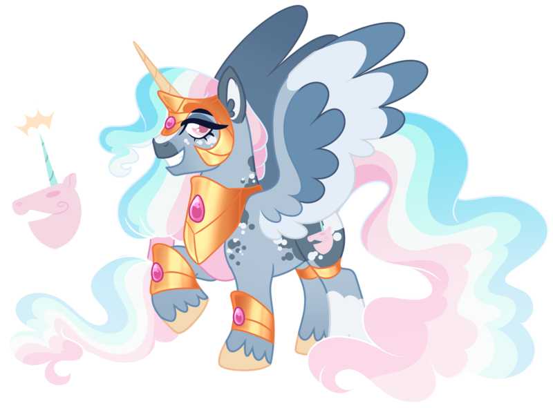 Size: 1860x1375 | Tagged: safe, artist:twilightpriincess, derpibooru import, oc, alicorn, pony, image, male, offspring, parent:king sombra, parent:princess celestia, parents:celestibra, png, simple background, solo, stallion, transparent background