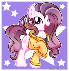 Size: 1024x1048 | Tagged: safe, artist:xwhitedreamsx, derpibooru import, earth pony, clothes, female, hoodie, image, jpeg, one eye closed, solo
