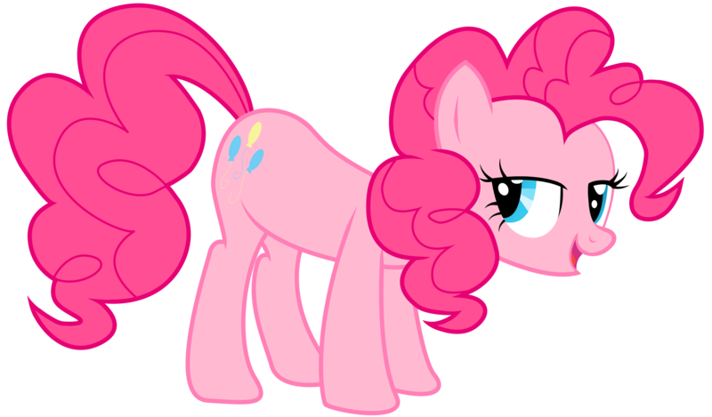 Size: 5000x2930 | Tagged: safe, artist:kooner-cz, derpibooru import, pinkie pie, earth pony, pony, bedroom eyes, female, flirting, image, lidded eyes, mare, open mouth, png, simple background, solo, transparent background, vector