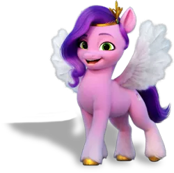 Size: 623x619 | Tagged: safe, derpibooru import, edit, vector edit, pipp petals, pegasus, pony, my little pony: a new generation, female, g5, image, looking at you, mare, png, shadow, simple background, solo, transparent background, vector