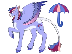 Size: 1280x960 | Tagged: safe, artist:s0ftserve, derpibooru import, oc, oc:april showers, pegasus, pony, cloven hooves, coat markings, colored hooves, colored wings, cutie mark, female, gradient wings, image, leonine tail, magical lesbian spawn, magical threesome spawn, mare, offspring, parent:fluttershy, parent:rainbow dash, parent:twilight sparkle, parents:flutterdash, parents:flutterdashlight, parents:twidash, parents:twishy, png, simple background, solo, transparent background, unshorn fetlocks, wings
