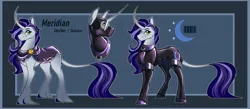 Size: 2048x890 | Tagged: safe, artist:parrpitched, derpibooru import, oc, oc:lady meridian, unofficial characters only, unicorn, donut steel, fireheart76's latex suit design, image, jpeg, latex, latex suit, prisoners of the moon, pronouns, reference sheet, rubber, rubber suit, solo