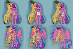 Size: 12003x8000 | Tagged: safe, alternate version, artist:chelseawest, derpibooru import, oc, oc:chaos control, oc:melody aurora, alicorn, hybrid, age progression, alicorn oc, belly, belly button, big belly, female, holding hooves, hoof on belly, horn, hug, huge belly, husband and wife, hyper, hyper belly, hyper pregnancy, icosuplets, image, impossibly large belly, interspecies offspring, linea nigra, male, multiple pregnancy, nuzzling, oc x oc, offspring, offspring shipping, offspring's offspring, parent:discord, parent:flash sentry, parent:fluttershy, parent:oc:chaos control, parent:oc:melody aurora, parent:twilight sparkle, parents:discoshy, parents:flashlight, parents:oc x oc, paw on belly, png, pregnant, progression, quadruplets, quintuplets, shipping, siblings, snuggling, triplets, twins, vigintuplets, winghug, wings, x-ray