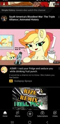 Size: 1080x2220 | Tagged: safe, artist:sodapop sprays, derpibooru import, oc, oc:sodapop sprays, pegasus, pony, bricc, caption, image, old drawing, png, sitting, text, youtube