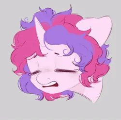 Size: 1001x987 | Tagged: safe, artist:melodylibris, derpibooru import, oc, oc:melody (melodylibris), unofficial characters only, pony, unicorn, bust, crying, eyes closed, female, image, jpeg, mare, open mouth, portrait, solo