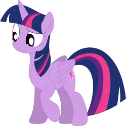 Size: 3539x3558 | Tagged: safe, artist:porygon2z, derpibooru import, twilight sparkle, twilight sparkle (alicorn), alicorn, pony, folded wings, image, png, simple background, solo, transparent background, vector, wings