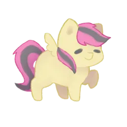 Size: 600x600 | Tagged: safe, artist:spritzles, derpibooru import, oc, unofficial characters only, pegasus, pony, chibi, image, pegasus oc, png, raised hoof, simple background, solo, transparent background, wings