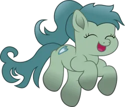 Size: 2244x1928 | Tagged: safe, artist:lincolnbrewsterfan, derpibooru import, oc, ponified, unnamed oc, unofficial characters only, earth pony, pony, .svg available, 2012 (text), :d, adorable face, cute, cute face, default avatar, default avatar ponified, derpibooru exclusive, earth pony oc, eyes closed, female, galloping, gradient mane, green mane, green tail, happy, heart, image, inkscape, jumping, leaping, mare, movie accurate, no base, open mouth, open smile, png, prancing, simple background, smiling, solo, tail, transparent background, vector