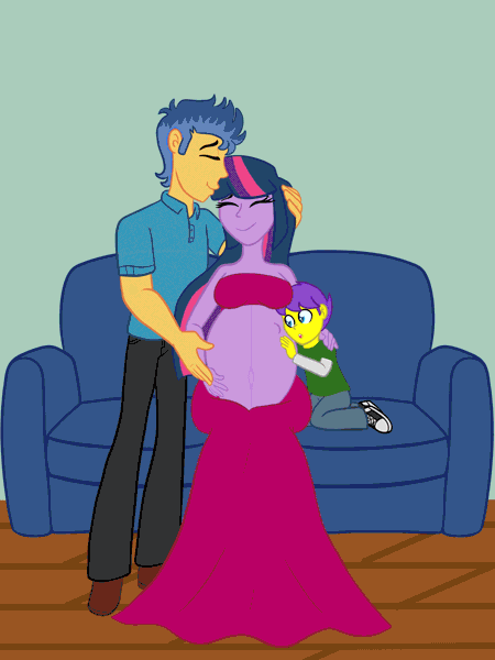 Size: 3000x4000 | Tagged: suggestive, artist:chelseawest, derpibooru import, flash sentry, princess twilight 2.0, twilight sparkle, twilight sparkle (alicorn), oc, oc:melody aurora, oc:orion galaxy, alicorn, ghost, human, undead, equestria girls, the last problem, animated, belly, belly button, big belly, couch, eyes closed, family, female, fetus, flashlight, gif, hand on belly, huge belly, hyper, hyper belly, hyper pregnancy, icosuplets, image, impossibly large belly, kicking, linea nigra, male, married couple, multiple pregnancy, older, older twilight, ponied up, preglight sparkle, pregnant, progression, shipping, spirit, straight, uterus, vigintuplets, wings, x-ray