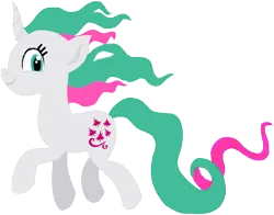 Size: 702x549 | Tagged: safe, artist:cloudyglow, artist:incredibubbleirishguy, derpibooru import, edit, vector edit, gusty, gusty the great, pony, unicorn, frenemies (episode), female, image, looking at you, mare, png, simple background, smiling, smiling at you, tail, transparent background, vector, wavy mane, wavy tail