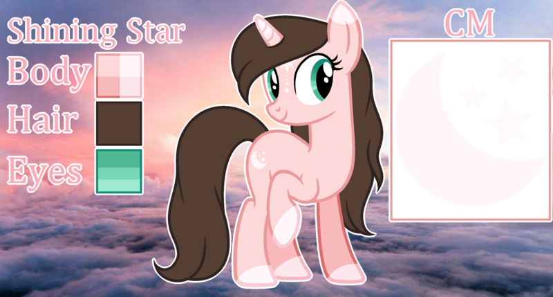 Size: 2896x1552 | Tagged: safe, artist:cindystarlight, derpibooru import, oc, oc:shining star, pony, unicorn, female, image, mare, png, reference sheet, solo