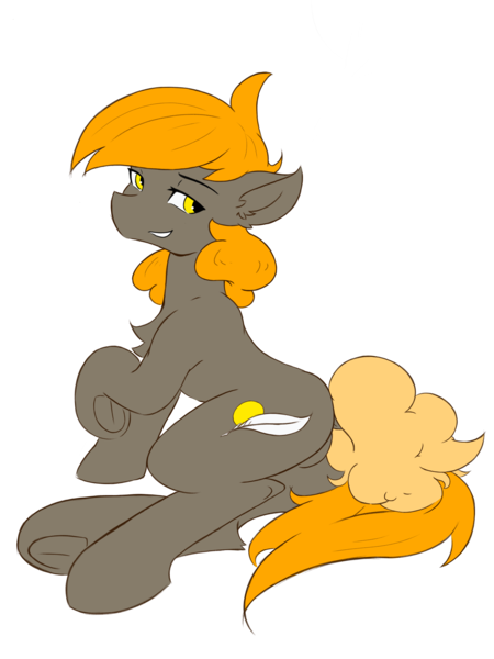 Size: 3456x4608 | Tagged: safe, artist:cirtierest, derpibooru import, oc, oc:cir tierest, earth pony, pony, butt, image, png, solo, tail