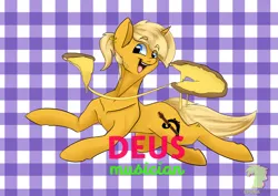 Size: 4961x3508 | Tagged: safe, artist:mekblue, derpibooru import, oc, oc:deus, unofficial characters only, unicorn, absurd resolution, cheese, collarbone, eponafest, food, image, pizza, png, slim, solo, sternocleidomastoid, thin